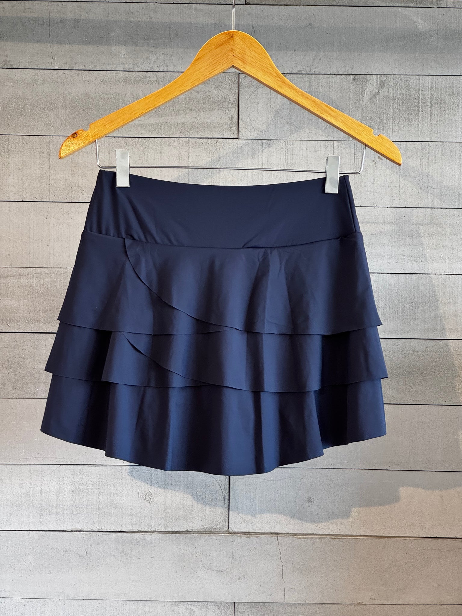 Saia Denise Azul Marinho Ebony